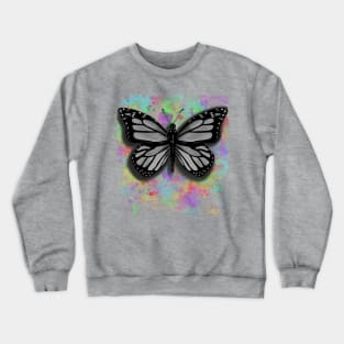 Beautiful Watercolor Butterfly Crewneck Sweatshirt